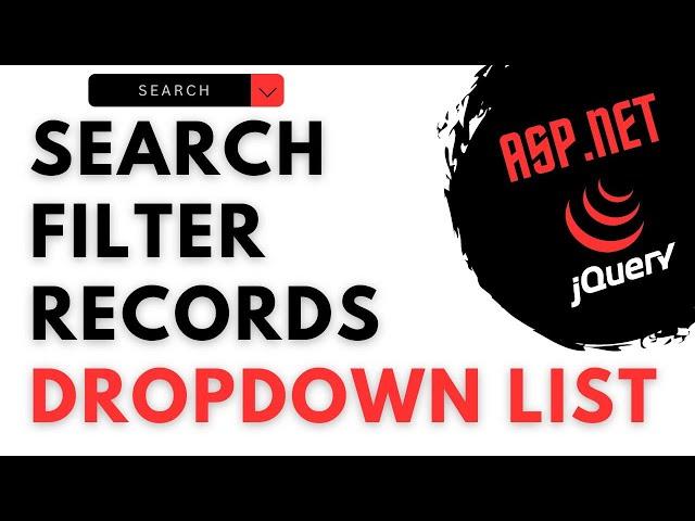 search dropdown list asp.net using jquery ajax