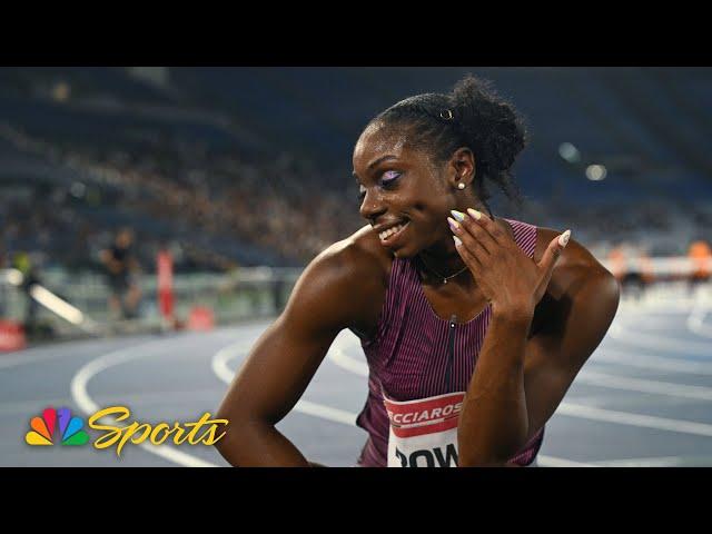 Brown leads American 1-2 in stellar Rome Diamond League showing | NBC Sports