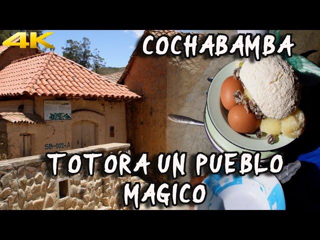 COCHABAMBA - MAGIA, Historia Colonial todo esto lo tiene TOTORA