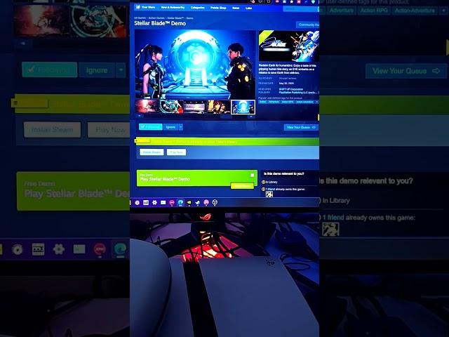 Stellar Blade PC/Steam Demo is live!