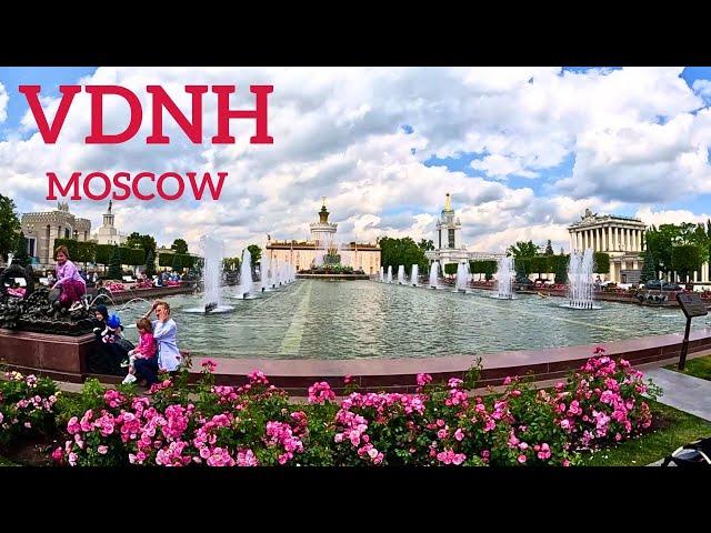 VDNH, Moscow - Russia: A Walking Tour |HD| (2023) 