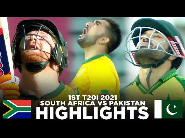 Full Highlights | Victory in Final Over | South Africa vs Pakistan | 1st T20I, 2021 | CSA | MJ1K