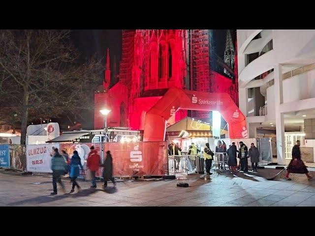 Ulmer 16. Ringtreffen Gugga Musik  Auf der Hirschstraße 2025 Fasnacht