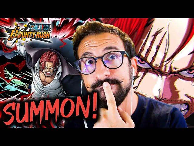 SUMMON SHANKS EXTREME DIVINE DEPARTURE!! [OPBR]One Piece Bounty Rush-ITA