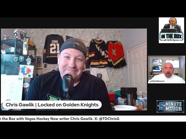 IN THE BOX with Vegas Hockey Now's Chris Gawlik (1.10.24)