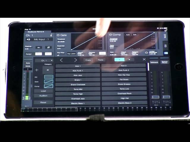 Presonus StudioLive  RM16ai & RM32ai Rackmount Mixer Demo