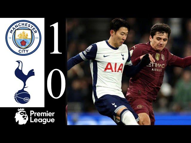 Man City vs Tottenham 1-0 Extended Highlights | Khusanov vs Tottenham | premier league 