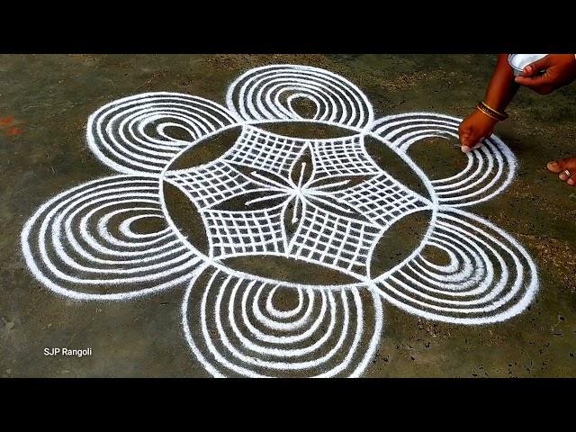 Chithirai madham kolam / Different Rangoli / Friday muggulu