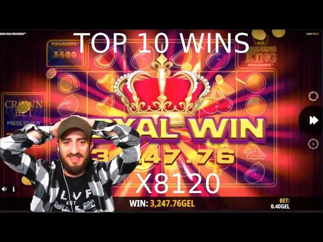 TOP 10 WINS  - თვის 10 საუკეთესო მოგება ️