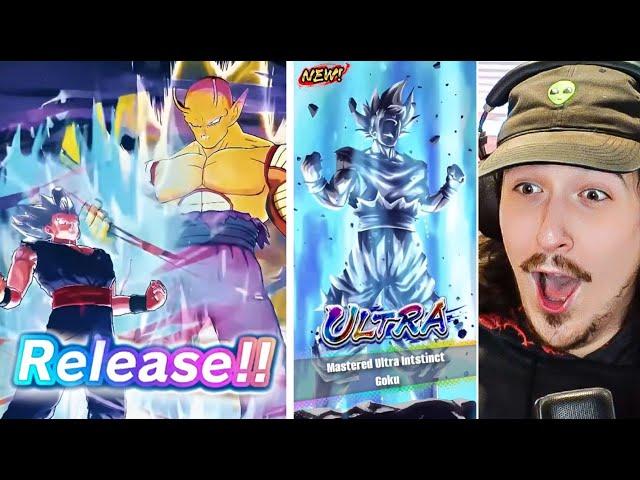 Reacting to NEW Custom Summonable ULTRAS & Tag Legends Limited Characters in Dragon Ball Legends