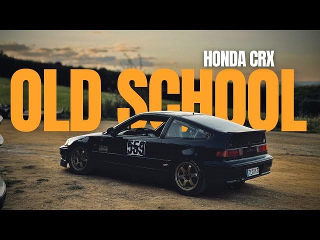 Honda Civic CRX D16 goes out on the Nürburgring!