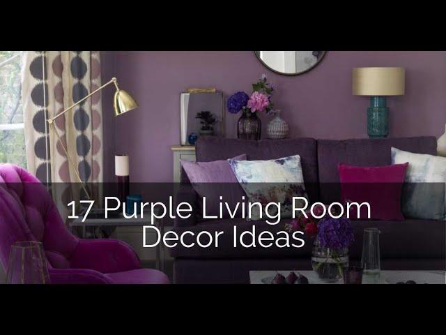 Unapologetically Purple | Living Room Decor