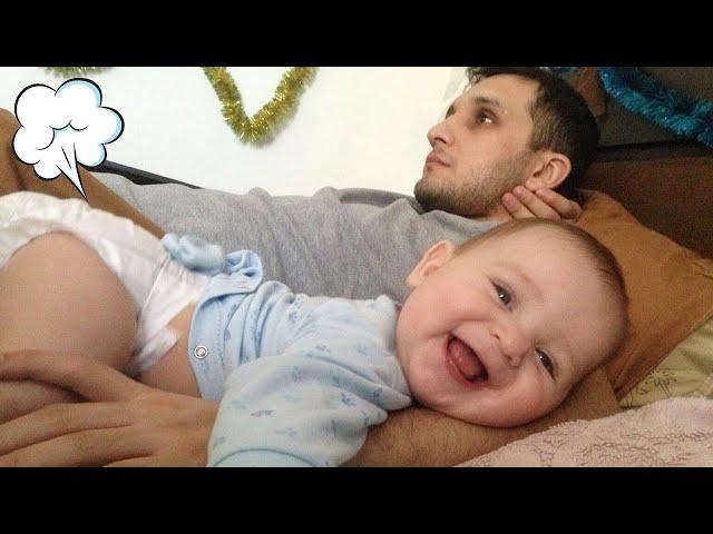 Funny Baby Videos - Funniest Baby Playing with Dad Moments