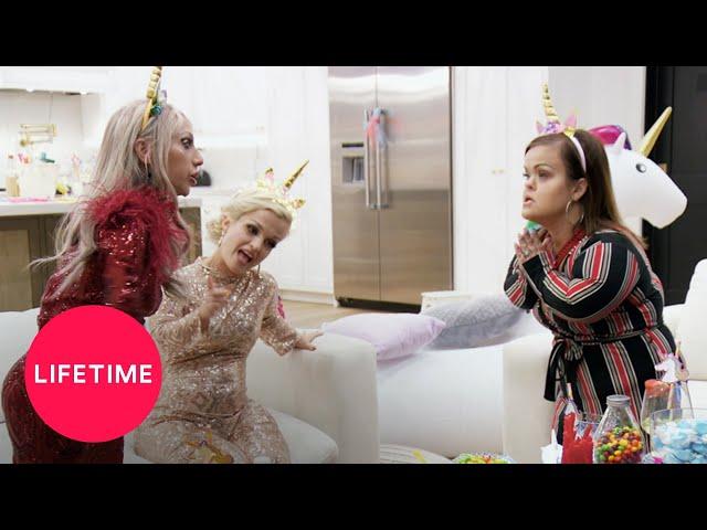 Little Women: LA - Tonya Throws Christy Under the Bus and Into a Pool (Season 8) | Lifetime