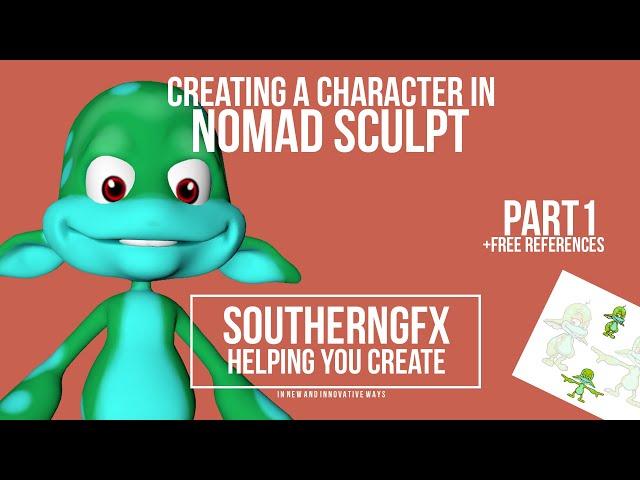 Nomad Sculpting App - the Nomad character sculpt