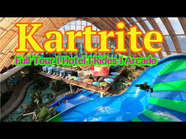 New York's Biggest Indoor Water Park - The Kartrite | Full Tour and Slides