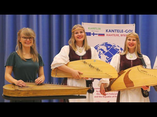 Cross-Border Kantele: Finnish folk song "Eriskummainen kantele"