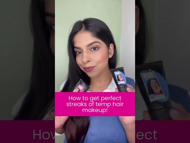 How to create Pink streaks on your hair? | Anveya Colorisma | Temporary Hair Makeup | 10 shades