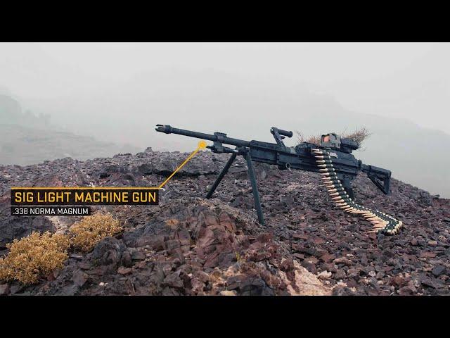 SIG SAUER MG 338 Machine Gun