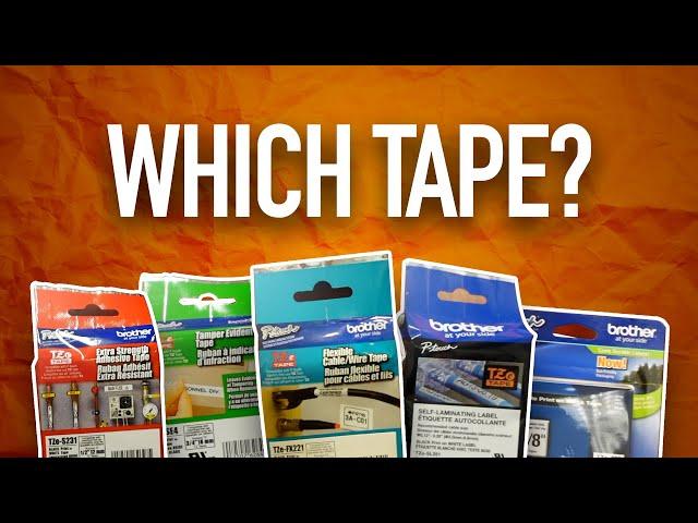 Different Types of Brother Labeling Tapes - Find Your Right Fit!