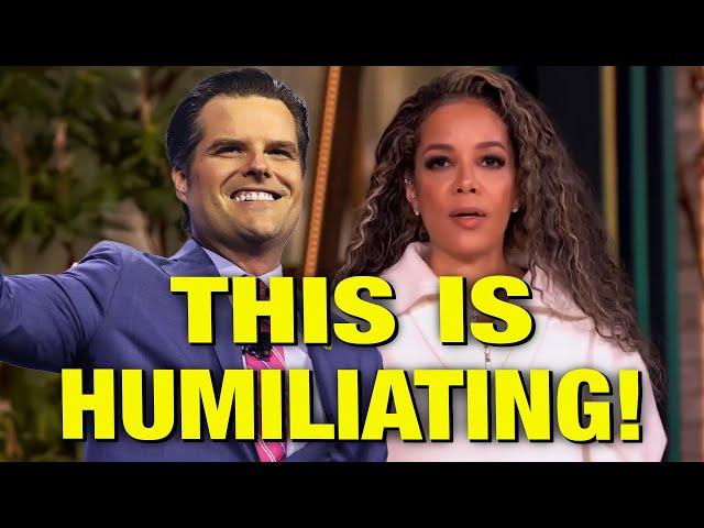 The View Host HUMILIATES Herself Over Matt Gaetz! w/ Matt Stoller