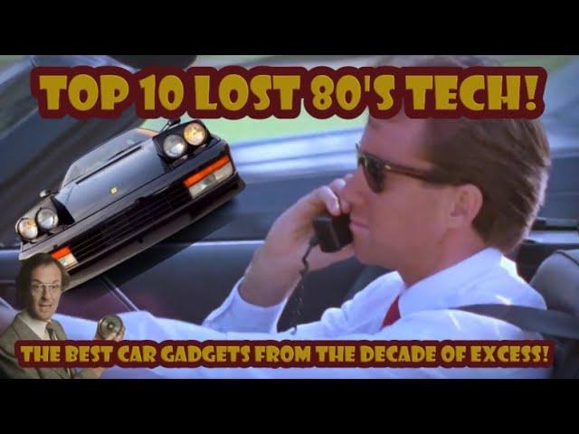 Here are the Top 10 lost 80's car tech!