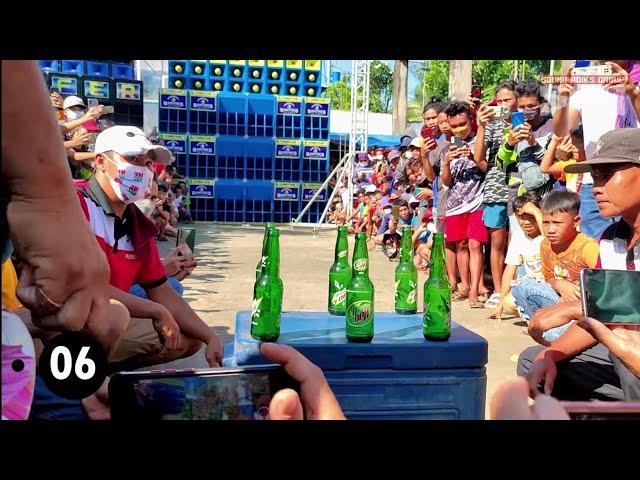 Sound System Finaly |  BOTTLE KNOCKDOWN | KINGSTONE AUDIO VS. KAEFER LIGHTS | San Enrique Iloilo