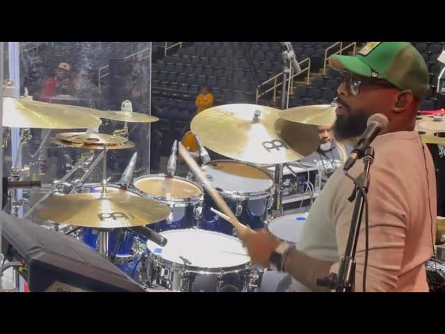 CALVIN RODGERS SOUNDCHECK | DRUMS & PROTOOLS #calvinrodgers #soundcheck #drums