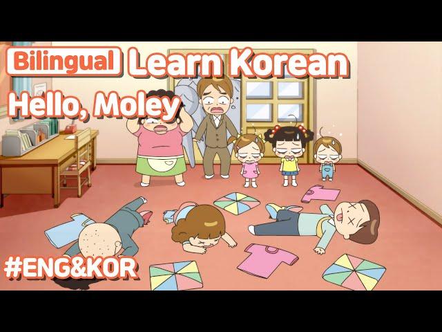 [ Bilingual ]  Hello, Moley / Learn Korean with Jadoo