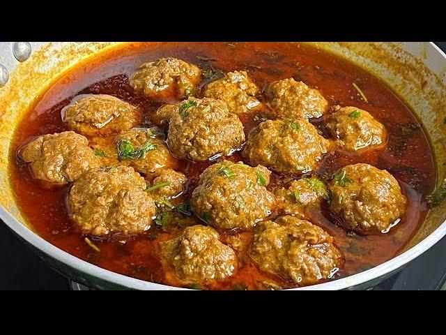 Hyderabadi Style Kofta Curry Recipe | Soft and Juicy Kofte banane ki Asaan Recipe by Chef Ramsha