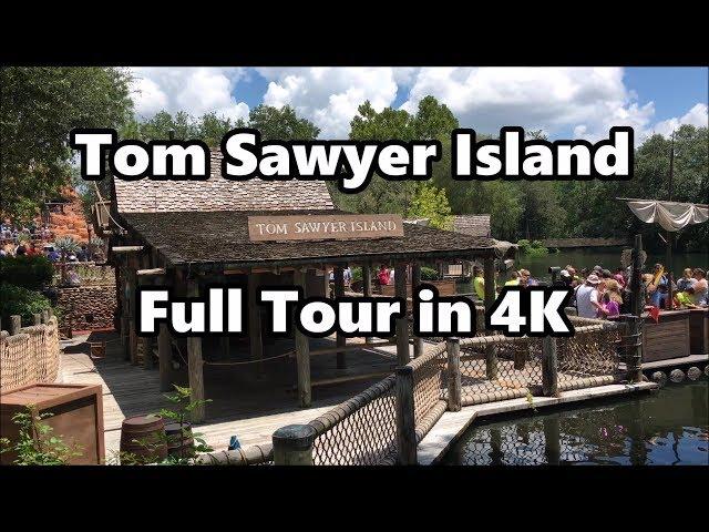 Tom Sawyer Island | Magic Kingdom | Full Tour in 4K UHD | Walt Disney World