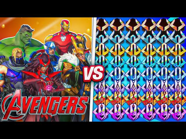 AVENGERS vs EVERY RANK Until They Lose