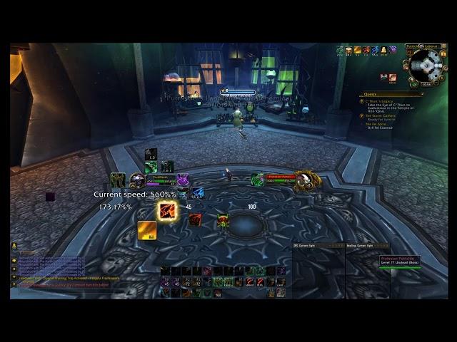 【Legion 7.3.0】Icecrown Citadel Speedrun in 8:40 as 101 Demon Hunter with 230% Base Movement Speed