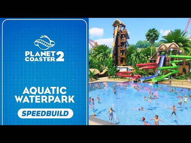 Aquatic Set Speedbuild! Planet Coaster 2