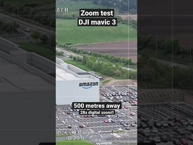 28x zoom! DJI mavic 3! #dji #drone #mavic3 #zoom #test #amazon