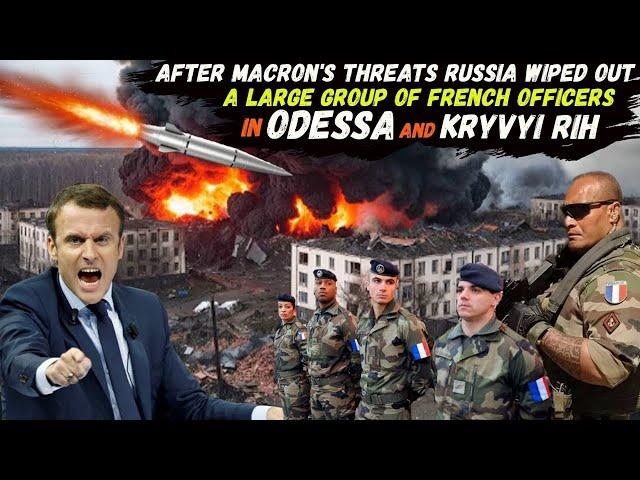 ODESSA on FIRE: Russia Buried Thirty FRENCH Army Officers ALIVE under the Rubble of SANATORIUM