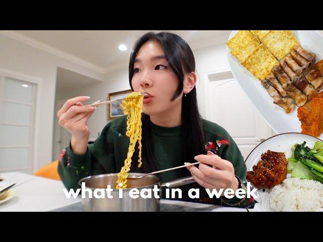 what i eat in a week (simple korean recipes)