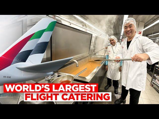 World’s Largest Airline Kitchen - Emirates Flight Catering