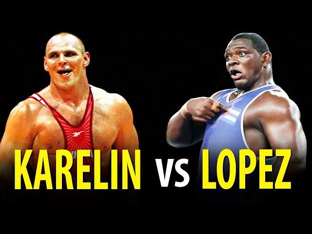 Who is The Best? Karelin vs Lopez Great Wrestling