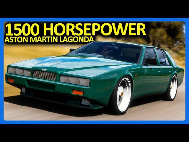 Forza Horizon 5 : 1500 Horsepower INSANE Lagonda!! (FH5 Aston Martin Lagonda)