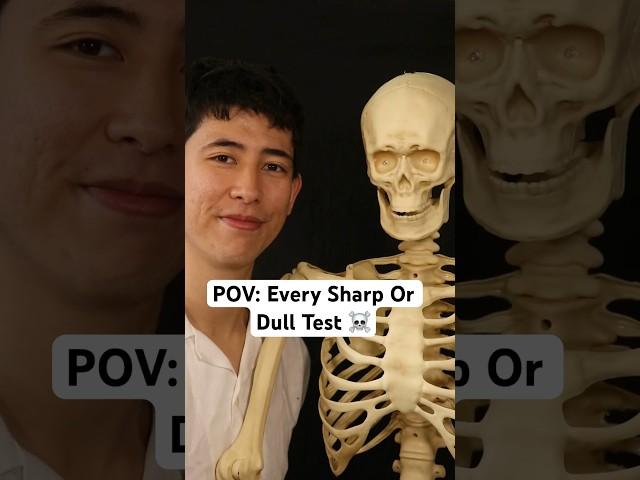 Sharp Or Dull Test  #asmr
