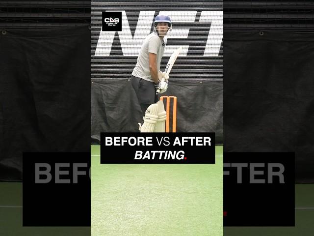 Batting Coaching Tips | Before  After #shorts