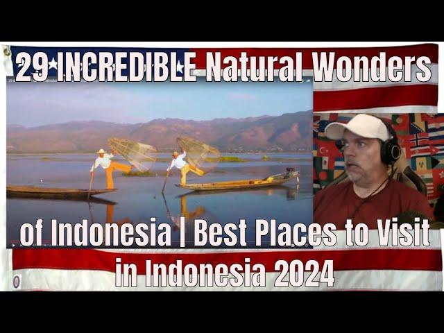 29 INCREDIBLE Natural Wonders of Indonesia | Best Places to Visit in Indonesia 2024 - REACTION