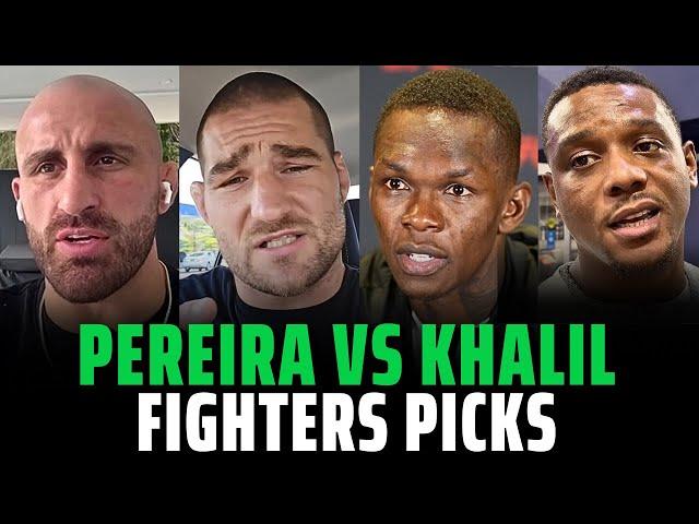 UFC 307: Alex Pereira vs Khalil Rountree Fighters Picks