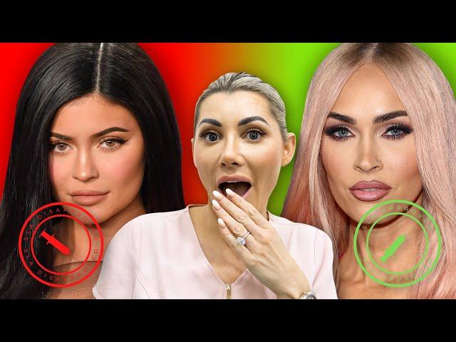 Aesthetic Nurse Reacts To Celebrities Plastic Surgery, Botox and Filler | CELEB GOSSIP