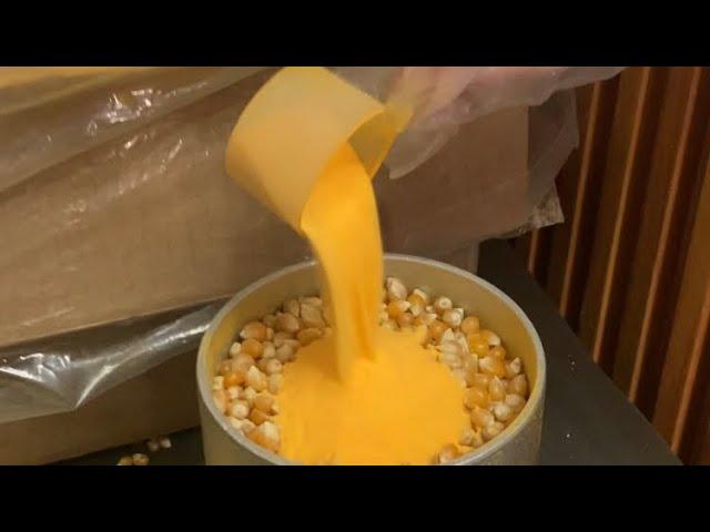 How movie theaters make popcorn Full video #howitsmade #cinema #theater #movies