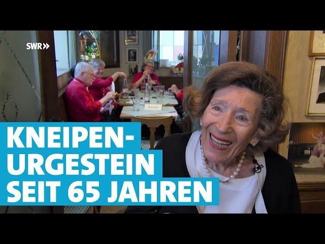 Wie Inge Fleischmann mit 85 Jahren ihre Kultgaststätte in Speyer führt