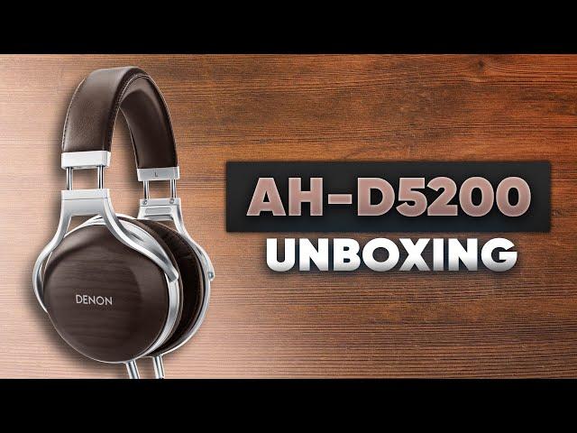 Denon AH-D5200 Unboxing und erster Eindruck