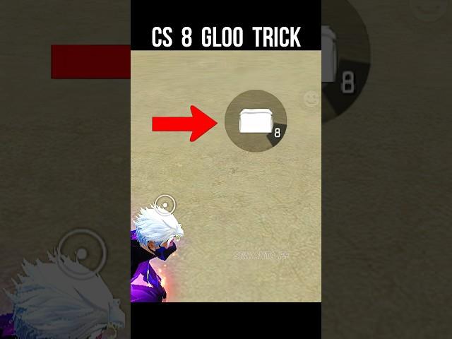 New CS 8 Gloo Wall Trick  Free Fire New CS Tricks #srikantaff