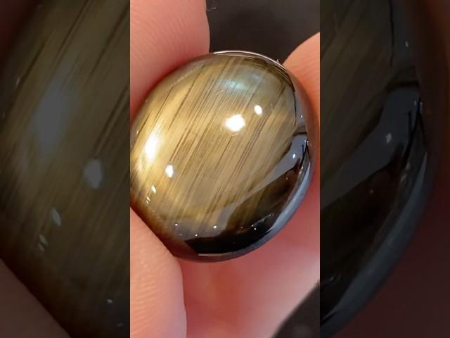 Black star-shaped sapphire.